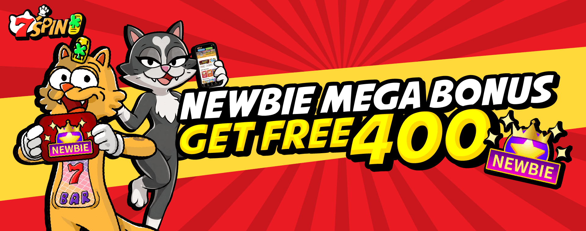 Newbie Mega Bonus 400